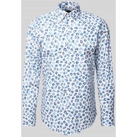BOSS Regular Fit Business-Hemd mit Knopfleiste Modell 'Joe' in Bleu, Größe 41 von Boss
