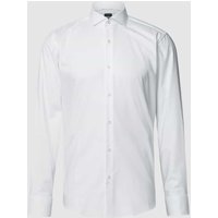 BOSS Regular Fit Businesshemd aus Twill mit extra langem Arm in Weiss, Größe 42L BOSS Regular Fit Businesshemd aus Twill mit extra langem Arm in Weiss, Größe 42L von Boss