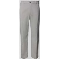 BOSS Regular Fit Chino mit Gürtelschlaufen Modell 'Kane' in Hellgrau, Größe 52 von Boss