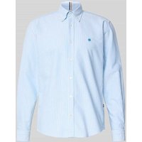 BOSS Regular Fit Freizeithemd aus reiner Baumwolle Modell 'LIAM' in Aqua, Größe M von Boss