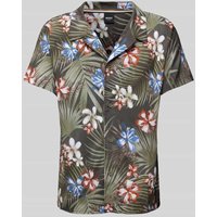 BOSS Regular Fit Freizeithemd mit Reverskragen Modell 'Beach' in Khaki, Größe M BOSS Regular Fit Freizeithemd mit Reverskragen Modell 'Beach' in Khaki, Größe M von Boss