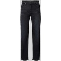 BOSS Regular Fit Jeans Modell 'Delaware' in Dunkelgrau, Größe 36/32 von Boss