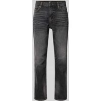 BOSS Regular Fit Jeans aus Baumwoll-Mix Modell 'RE.MAINE' in Anthrazit, Größe 36/30 von Boss
