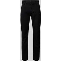 BOSS Regular Fit Jeans im 5-Pocket-Design Modell 'Re.Maine' in Black, Größe 32/30 von Boss