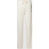 BOSS Straight Leg Sweatpants mit Tunnelzug in Weiss, Größe XS von Boss