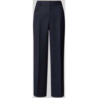 BOSS Regular Fit Stoffhose aus reiner Schurwolle Modell 'TILDA9' in Marine, Größe 46 von Boss