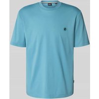 BOSS Regular Fit T-Shirt aus reiner Baumwolle Modell 'TAUT' in Aqua, Größe XXL von Boss