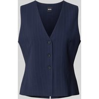 BOSS Regular Fit Weste aus reiner Viskose Modell 'JULINIA' in Marine, Größe 42 BOSS Regular Fit Weste aus reiner Viskose Modell 'JULINIA' in Marine, Größe 42 von Boss