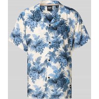 BOSS Relaxed Fit Freizeithemd mit Allover-Muster in Hellblau, Größe XL BOSS Relaxed Fit Freizeithemd mit Allover-Muster in Hellblau, Größe XL von Boss