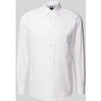 BOSS Relaxed Fit Freizeithemd mit Kentkragen Modell 'Cory' in Weiss, Größe XL von Boss