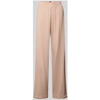 BOSS Relaxed Fit Pyjama-Hose aus Lyocell-Mix in Beige, Größe XXL von Boss