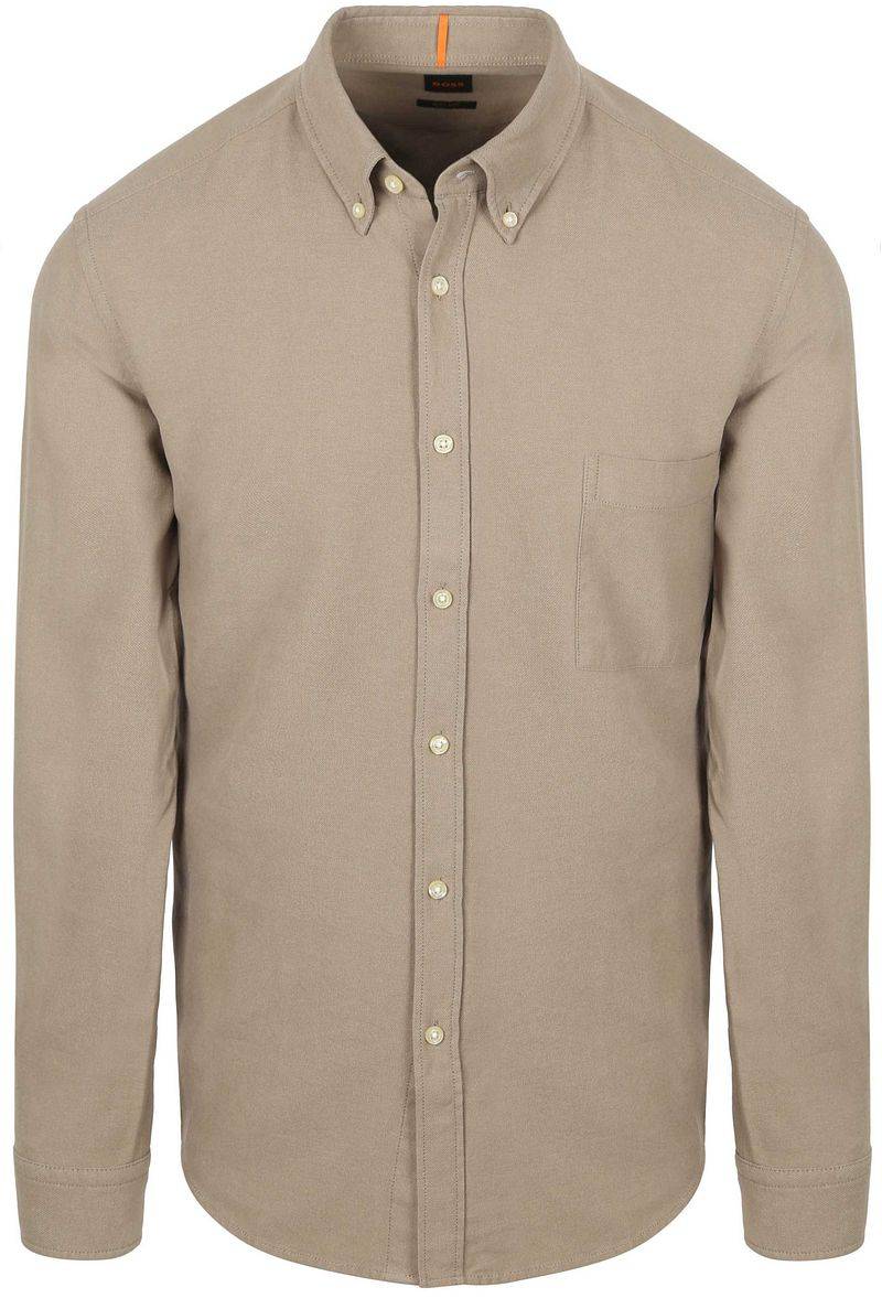 BOSS Rickert Hemd Kaki - Größe L von Boss