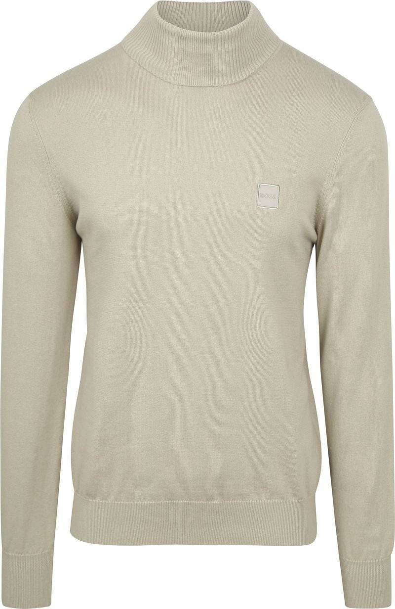 BOSS Rollkragenpullover Akiro Beige - Größe XXL von Boss