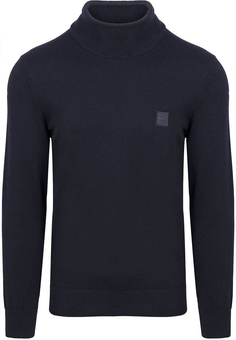 BOSS Rollkragenpullover Akiro Navy - Größe M BOSS Rollkragenpullover Akiro Navy - Größe M von Boss