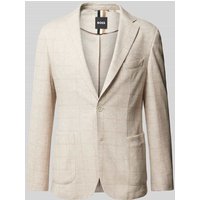 BOSS Sakko mit aufgesetzten Taschen Modell 'Hanry' in Offwhite, Größe 56 BOSS Sakko mit aufgesetzten Taschen Modell 'Hanry' in Offwhite, Größe 56 von Boss
