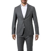 BOSS Herren Sakko grau Schurwoll-Stretch meliert Slim Fit von Boss