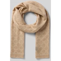 BOSS Schal mit Logo-Muster Modell 'Orald' in Beige, Größe 1 von Boss