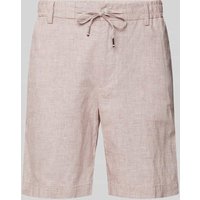 BOSS Shorts mit elastischem Bund Modell 'Kane' in Bordeaux, Größe 52 von Boss