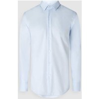 BOSS Slim Fit Business-Hemd aus Baumwolle Modell 'Hank' in Bleu, Größe 43 von Boss