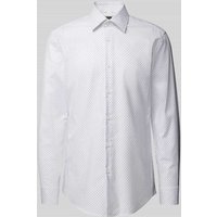 BOSS Slim Fit Business-Hemd mit Kentkragen Modell 'Hank' in Weiss, Größe 44 BOSS Slim Fit Business-Hemd mit Kentkragen Modell 'Hank' in Weiss, Größe 44 von Boss