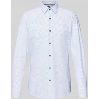 BOSS Slim Fit Business-Hemd mit Kentkragen in Weiss, Größe 42 von Boss