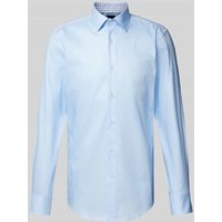 BOSS Slim Fit Business-Hemd mit Knopfleiste Modell 'Hank' in Bleu, Größe 41 von Boss