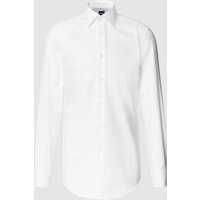 BOSS Slim Fit Businesshemd mit extra langem Arm in Weiss, Größe 44L BOSS Slim Fit Businesshemd mit extra langem Arm in Weiss, Größe 44L von Boss