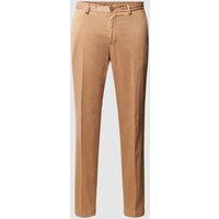 BOSS Slim Fit Chino mit französischen Eingrifftaschen in Beige, Größe 27 von Boss