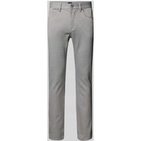 BOSS Slim Fit Jeans im 5-Pocket-Design Modell 'DELAWARE' in Silber, Größe 36/30 von Boss