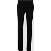 BOSS Slim Fit Jeans mit Stretch-Anteil Modell 'Delaware' in Black, Größe 36/32 von Boss