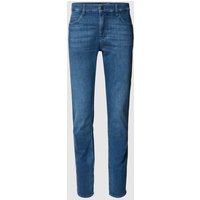 BOSS Slim Fit Jeans mit Stretch-Anteil Modell 'Delaware' in Blau, Größe 34/32 von Boss