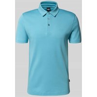 BOSS Slim Fit Poloshirt aus reiner Baumwolle in Aqua, Größe XXL BOSS Slim Fit Poloshirt aus reiner Baumwolle in Aqua, Größe XXL von Boss
