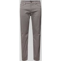 BOSS Slim Fit Stoffhose mit Stretch-Anteil Modell 'Delaware' in Dunkelgrau, Größe 36/32 von Boss