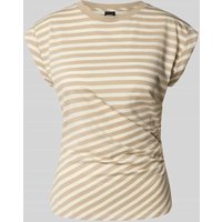 BOSS Slim Fit T-Shirt aus reiner Baumwolle in Beige Melange, Größe S BOSS Slim Fit T-Shirt aus reiner Baumwolle in Beige Melange, Größe S von Boss