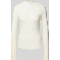BOSS Slim Fit Turtleneck-Pullover aus reiner Schurwolle Modell 'FOLIORA' in Offwhite, Größe XXL BOSS Slim Fit Turtleneck-Pullover aus reiner Schurwolle Modell 'FOLIORA' in Offwhite, Größe XXL von Boss