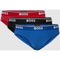 BOSS Slip mit Label-Details im 3er-Pack Modell 'Power' in Rot, Größe XXL von Boss