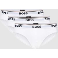 BOSS Slip mit Label-Details im 3er-Pack Modell 'Power' in Weiss, Größe XXL von Boss