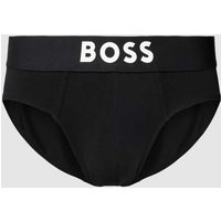 BOSS Slip mit Label-Print in Black, Größe XXL von Boss