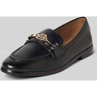 BOSS Slipper aus Rindsleder in Black, Größe 41 von Boss
