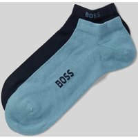 BOSS Sneaker-Socken aus Baumwoll-Mix im 2er-Pack in Tuerkis, Größe 39-42 von Boss