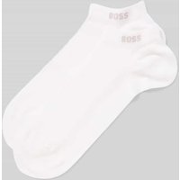 BOSS Sneaker-Socken aus Baumwoll-Mix im 2er-Pack in Weiss, Größe 39-42 von Boss