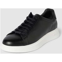 BOSS Sneaker mit Label-Details Modell 'Bulton' in Black, Größe 43 von Boss