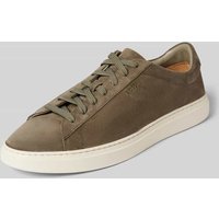 BOSS Sneaker mit Label-Details Modell 'Kieran' in Oliv, Größe 44 von Boss
