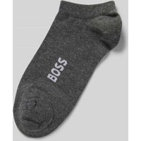BOSS Sneaker-Socken mit Label-Detail im 2er-Pack in Mittelgrau, Größe 35-38 BOSS Sneaker-Socken mit Label-Detail im 2er-Pack in Mittelgrau, Größe 35-38 von Boss