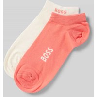 BOSS Sneakersocken mit Label-Detail im 2er-Pack in Pink, Größe 39-42 BOSS Sneakersocken mit Label-Detail im 2er-Pack in Pink, Größe 39-42 von Boss