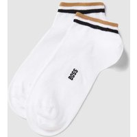 BOSS Sneakersocken mit Label-Detail im 2er-Pack in Weiss, Größe 39-42 BOSS Sneakersocken mit Label-Detail im 2er-Pack in Weiss, Größe 39-42 von Boss