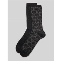 BOSS Socken aus Baumwoll-Mix im 2er-Pack in Black, Größe 36-42 von Boss