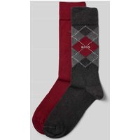 BOSS Socken aus Baumwoll-Mix im 2er-Pack in Hellrot, Größe 39-42 von Boss