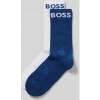 BOSS Socken mit Label-Detail im 2er-Pack in Anthrazit, Größe 39-42 von Boss