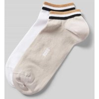 BOSS Socken mit Label-Detail im 2er-Pack in Beige, Größe 39-42 von Boss